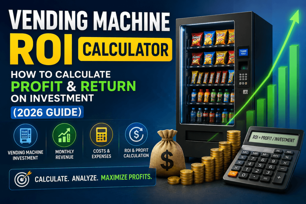 Vending Machine ROI Calculator: 2026 Profit Guide