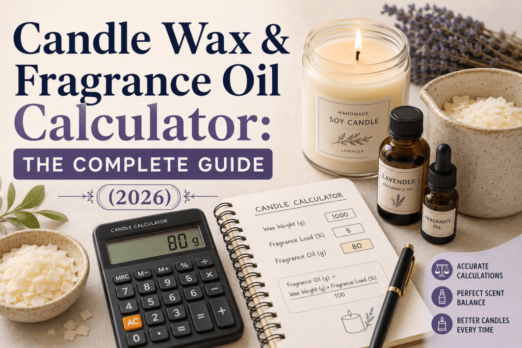 Candle Wax & Fragrance Oil Calculator: The Complete Guide (2026)
