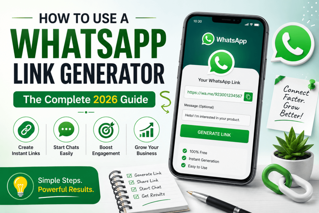 How to Use a WhatsApp Link Generator: The Complete 2026 Guide