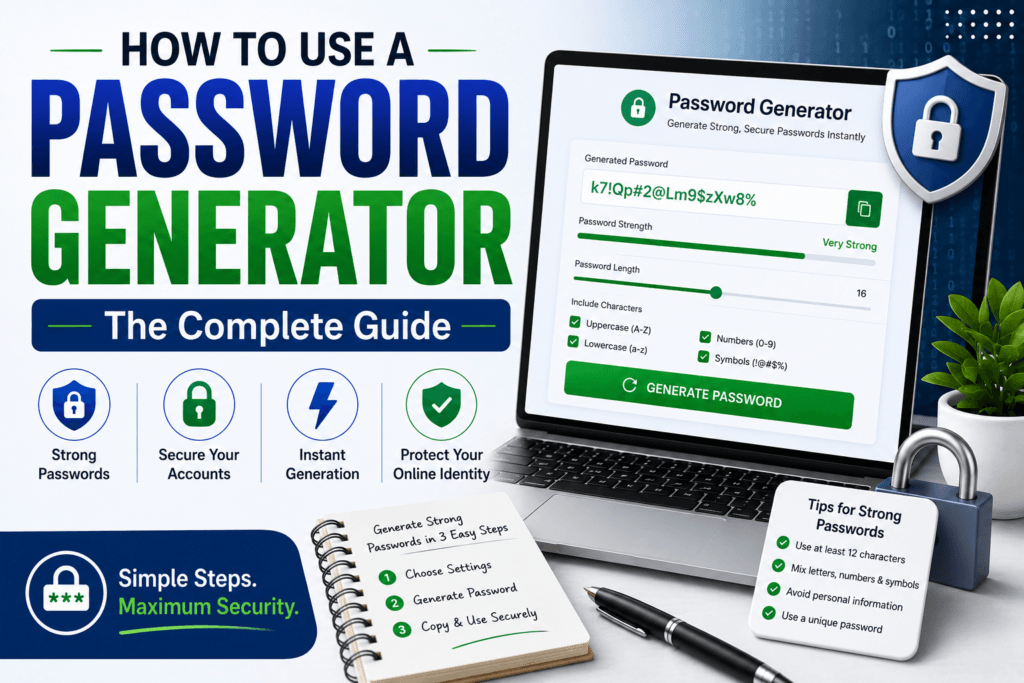 How to Use a Password Generator: The Complete Guide
