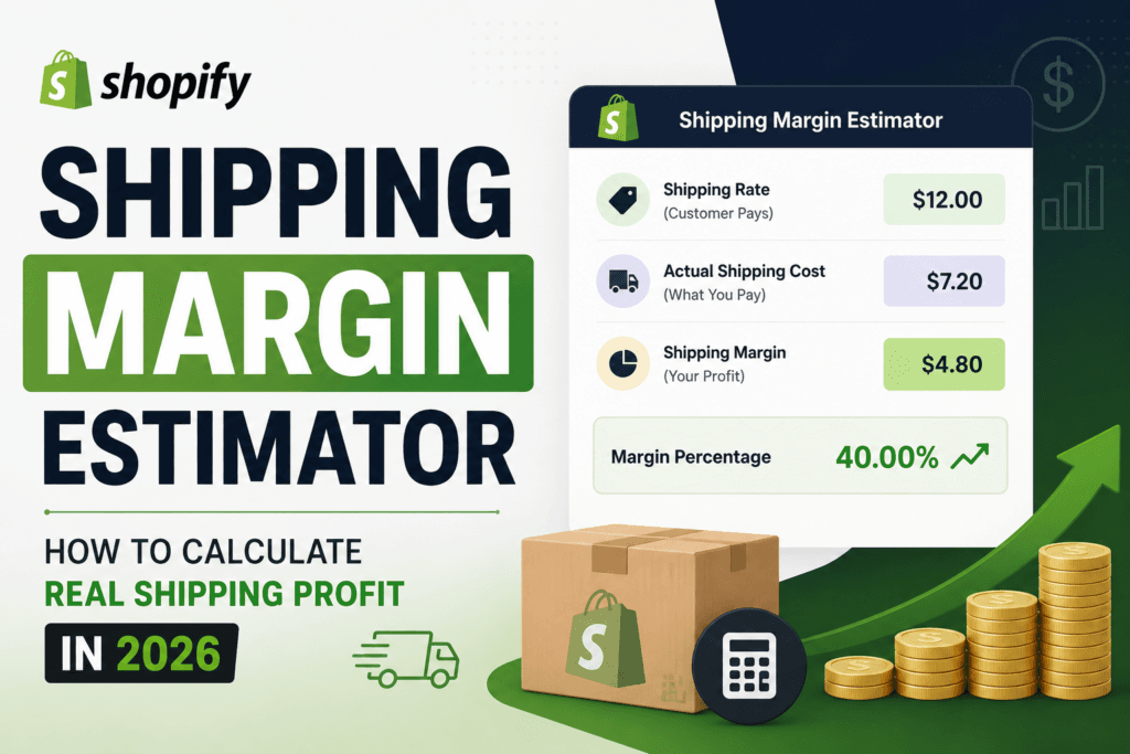 Shopify Shipping Margin Estimator: How to Calculate Real Shipping Profit in 2026