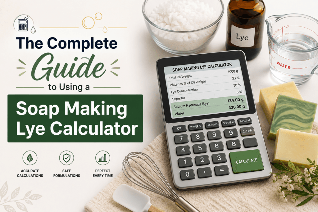 The Complete Guide to Using a Soap Making Lye Calculator