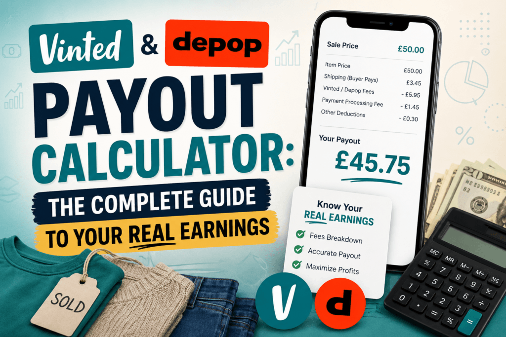 Vinted & Depop Payout Calculator: The Complete Guide to Your Real Earnings