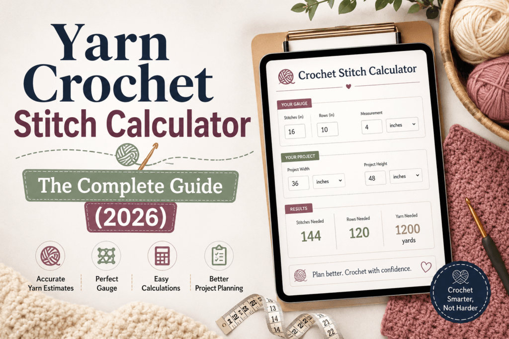 Yarn Crochet Stitch Calculator: The Complete Guide (2026)