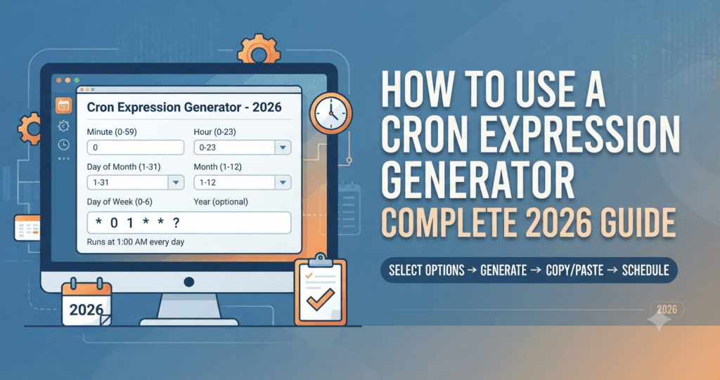 how to use a cron expression generator, cron expression generator, cron job scheduler, linux cron syntax, cron schedule examples, automated task scheduling, crontab expression guide, developer automation tools
