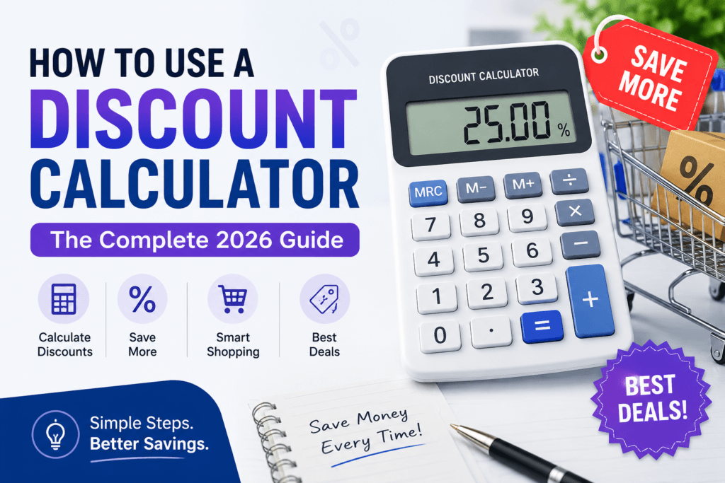 How to Use a Discount Calculator: The Complete 2026 Guide