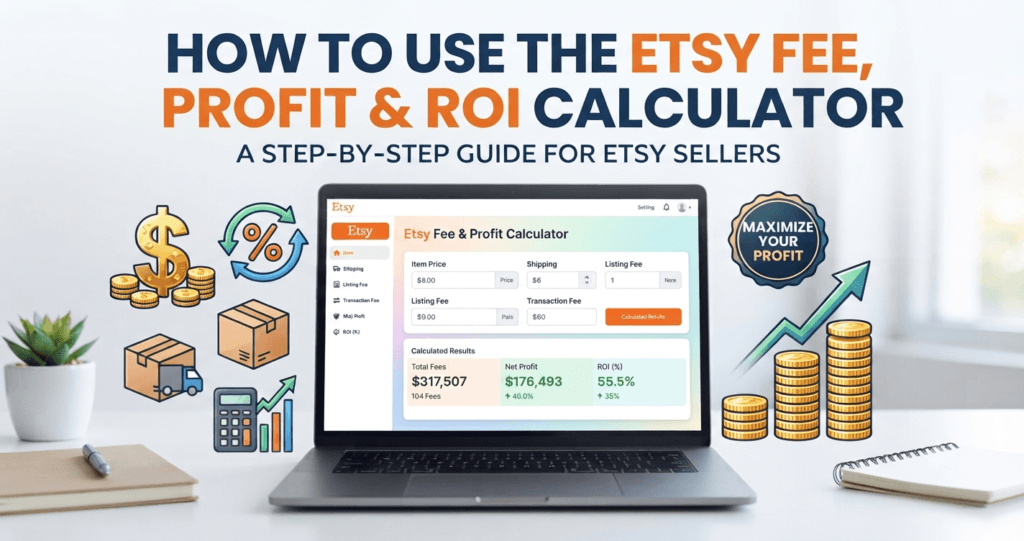 How to Use the Etsy Fee Profit and ROI Calculator