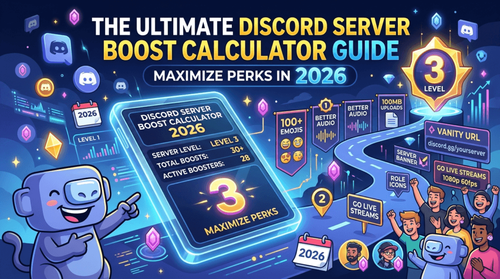 The Ultimate Discord Server Boost Calculator Guide: Maximize Perks in 2026