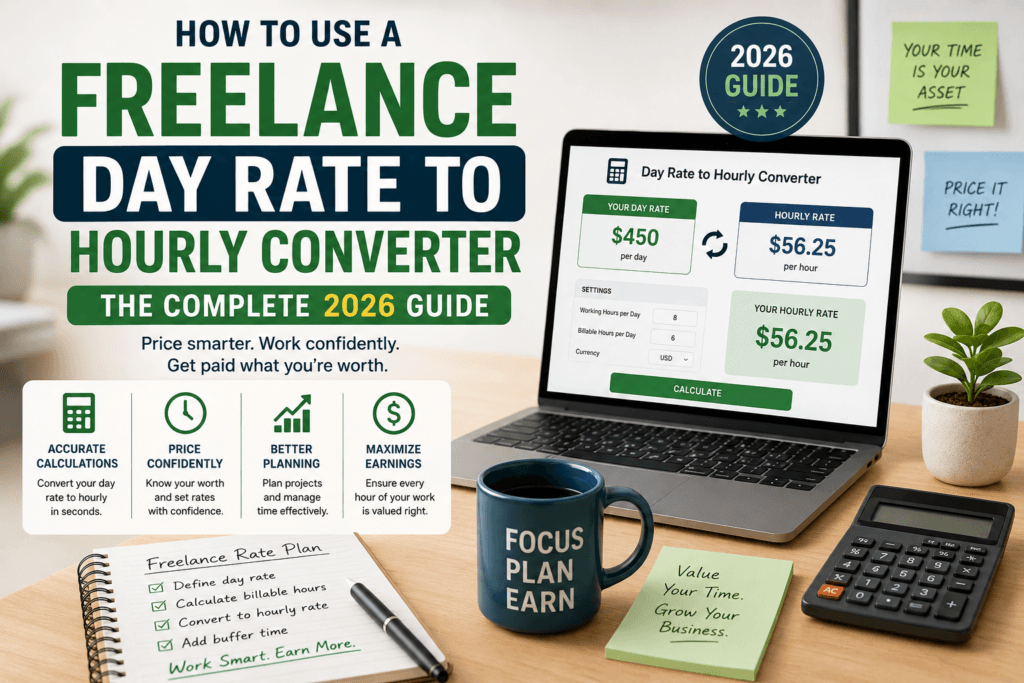 How to Use a Freelance Day Rate to Hourly Converter: The Complete 2026 Guide