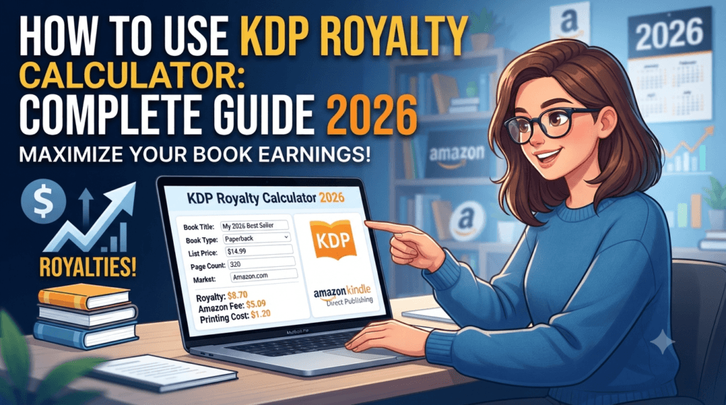 KDP Royalty Calculator, Amazon KDP Royalties, KDP Printing Cost, KDP Pricing Strategy, Self Publishing Profit, KDP Ebook Royalty, KDP Paperback Profit, Amazon Self Publishing