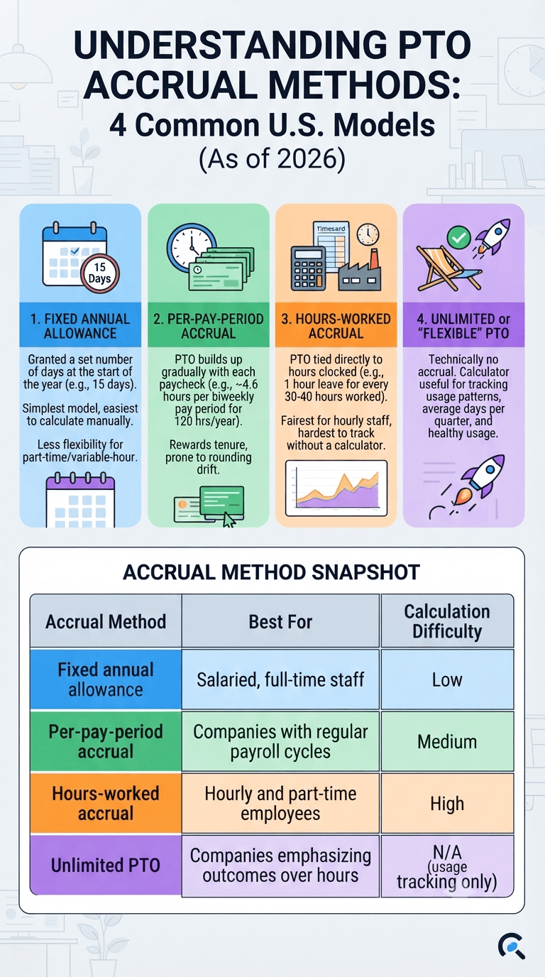 How to use a PTO calculator step by step — 6 step visual guide